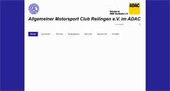 Desktop Screenshot of amc-reilingen.de