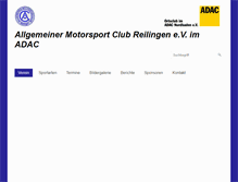 Tablet Screenshot of amc-reilingen.de